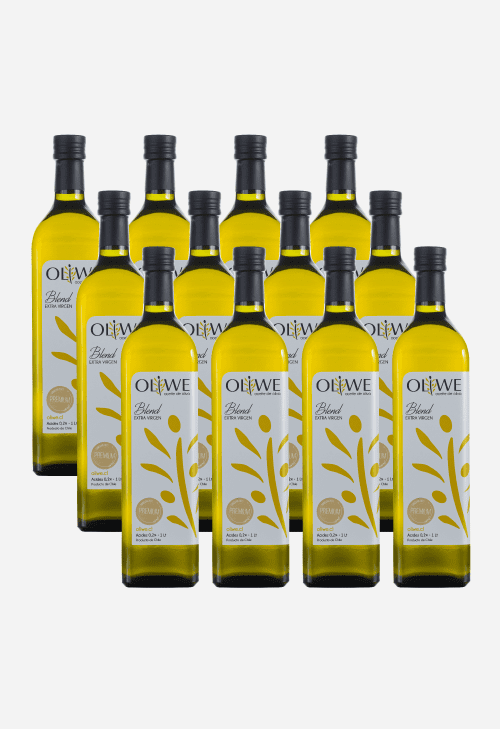 Aceite de Oliva Oliwe Blend Premium 1 Lt. * 12 Unidades
